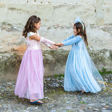 Afbeelding in Gallery-weergave laden, Great Pretenders Velvety Soft Sisters Forever Princess jurk, maat 5-6 jaar - 34185