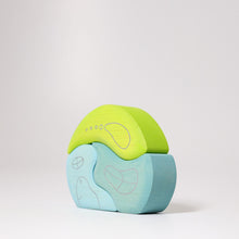 Afbeelding in Gallery-weergave laden, Grimm's houten speelset kabouter bungalow - 07390