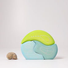 Afbeelding in Gallery-weergave laden, Grimm's houten speelset kabouter bungalow - 07390