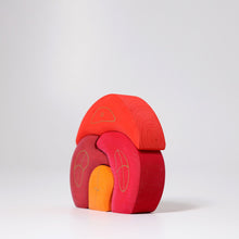 Afbeelding in Gallery-weergave laden, Grimm's houten speelset kabouter huisje - 07350