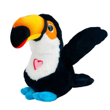 Afbeelding in Gallery-weergave laden, Happy Yappers interactieve pratende pluche vogel - Large Toekan