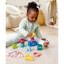 Afbeelding in Gallery-weergave laden, Hape Toys - Montessori Stacking Blocks - E0531