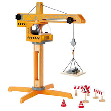 Afbeelding in Gallery-weergave laden, Hape Toys grote houten kraan - E3011