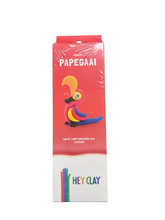 Afbeelding in Gallery-weergave laden, Hey Clay Vogels - Papegaai 3 potjes