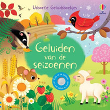 Afbeelding in Gallery-weergave laden, Usborne geluidenboek - Geluiden van de seizoenen - Sam Taplin