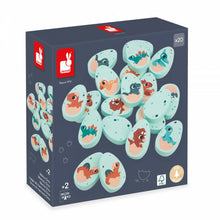 Afbeelding in Gallery-weergave laden, Janod houten Dino memory spel - J05826