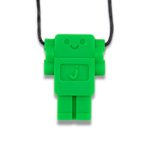 Afbeelding in Gallery-weergave laden, Jellystone Designs kauwsieraden - Kauwhanger robot Grasgroen