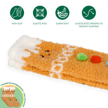 Afbeelding in Gallery-weergave laden, Fenna Leendertse ❤️ Legami It's a match Christmas socks - Kind - Gingerbread Kerstkoekje