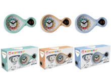 Afbeelding in Gallery-weergave laden, Kidywolf Kidyalarm - Fluroriscerende en evoluerende wekker - Blauw