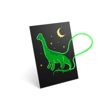 Afbeelding in Gallery-weergave laden, Kidywolf KIDYNEON - kit voor lichtgevende wanddecoratie - Dino
