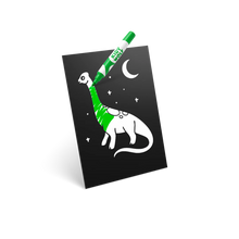 Afbeelding in Gallery-weergave laden, Kidywolf KIDYNEON - kit voor lichtgevende wanddecoratie - Dino