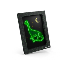 Afbeelding in Gallery-weergave laden, Kidywolf KIDYNEON - kit voor lichtgevende wanddecoratie - Dino