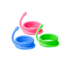 Afbeelding in Gallery-weergave laden, Kidywolf KIDYNEON - kit voor lichtgevende wanddecoratie - Pack 9 borden/3 neon draden