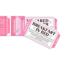 Afbeelding in Gallery-weergave laden, Legami Valentijn - Boek met 24 romantische cadeaubonnen / Romantic vouchers (Engels)