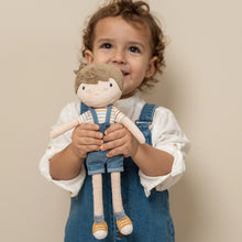 Afbeelding in Gallery-weergave laden, Little Dutch knuffelpop Jim medium 35 cm - LD4560