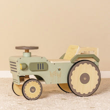 Afbeelding in Gallery-weergave laden, Little Dutch houten activiteiten looptractor Little Farm - LD7155
