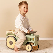 Afbeelding in Gallery-weergave laden, Little Dutch houten activiteiten looptractor Little Farm - LD7155
