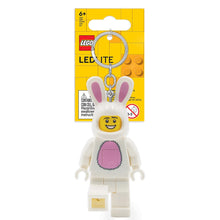 Afbeelding in Gallery-weergave laden, LEGO Classic sleutelhanger met licht Bunny suit Guy / Paashaas / Konijn