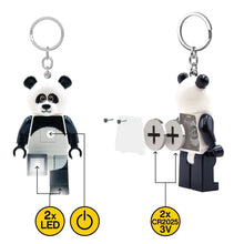 Afbeelding in Gallery-weergave laden, LEGO Classic sleutelhanger met licht Panda