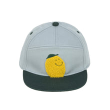 Afbeelding in Gallery-weergave laden, Lässig Kids skater cap Lemon ligh blue/dark green - maat 1-2 jaar