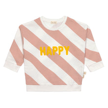 Afbeelding in Gallery-weergave laden, Lässig Kids sweater GOTS Happy milky/peach - maat 110/116, 4-6 jaar