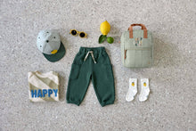 Afbeelding in Gallery-weergave laden, Lässig Kids sweater GOTS Happy white/khaki - maat 98/104, 2-4 jaar