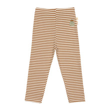 Afbeelding in Gallery-weergave laden, Lässig Leggings ribbed Pear caramel - maat 62/68, 3-6 maanden