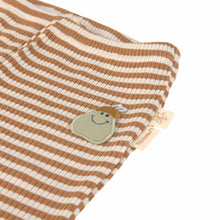 Afbeelding in Gallery-weergave laden, Lässig Leggings ribbed Pear caramel - maat 62/68, 3-6 maanden