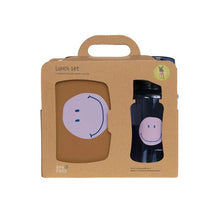 Afbeelding in Gallery-weergave laden, Lässig Lunch Set Little Gang Smile caramel/blue