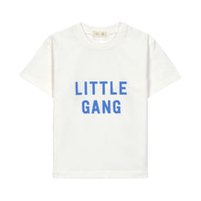 Afbeelding in Gallery-weergave laden, Lässig T-shirt Jersey GOTS Little Gang milky - maat 110/116, 4-6 jaar