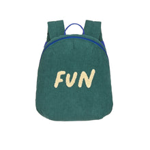 Afbeelding in Gallery-weergave laden, Lässig Tiny Backpack Cord Little Gang Fun Ocean green