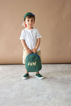 Afbeelding in Gallery-weergave laden, Lässig Tiny Backpack Cord Little Gang Fun Ocean green