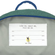 Afbeelding in Gallery-weergave laden, Lässig Tiny Backpack Cord Little Gang Fun Ocean green