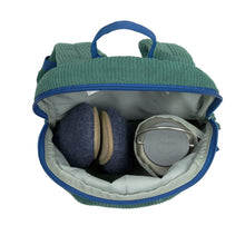 Afbeelding in Gallery-weergave laden, Lässig Tiny Backpack Cord Little Gang Fun Ocean green