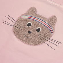 Afbeelding in Gallery-weergave laden, Lässig kinder sweater GOTS kat Cloud pink - maat 62/68