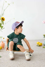 Afbeelding in Gallery-weergave laden, Lässig Shorts Waffle GOTS dark green - maat 86/92, 1-2 jaar