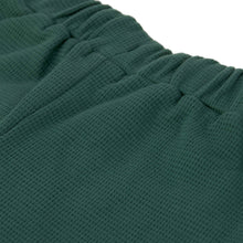 Afbeelding in Gallery-weergave laden, Lässig Shorts Waffle GOTS dark green - maat 86/92, 1-2 jaar