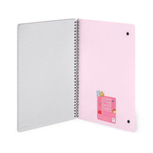Afbeelding in Gallery-weergave laden, Legami A4 Lined Notebook with Illustrated Hard Cover - Kitty - Spiral-Bound