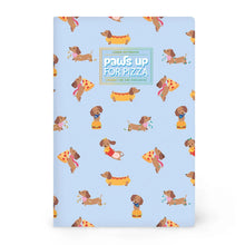 Afbeelding in Gallery-weergave laden, Legami A5 Lined Notebook with Illustrated Hard Cover - Dog Teckel