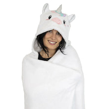 Afbeelding in Gallery-weergave laden, Legami Cosy Hugs! - Hooded blanket - Unicorn
