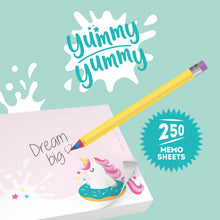 Afbeelding in Gallery-weergave laden, Legami Memo Pad - Yummy Yummy unicorn