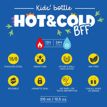 Afbeelding in Gallery-weergave laden, Legami Thermosfles voor kinderen - Dino - Hot & Cold BFF