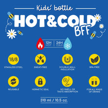 Afbeelding in Gallery-weergave laden, Legami Thermosfles voor kinderen - TeddyBear BFF RV drinkfles 310 ml - Hot & Cold