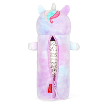 Afbeelding in Gallery-weergave laden, Legami Unicorn "Believe in Magic" Soft Plush Pencil Case - zachte pennenzak eenhoorn Super Soft!
