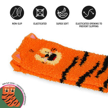 Afbeelding in Gallery-weergave laden, Legami anti-slip Tiger Socks for Kids - It's a Match! / maat 26-34