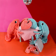 Afbeelding in Gallery-weergave laden, Les Déglingos - Les Ptipotos Mom & Baby Iloveyou de kreeft