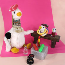 Afbeelding in Gallery-weergave laden, Les Déglingos - Les Ptipotos Mom & Baby Jebongou gans