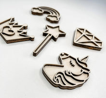 Afbeelding in Gallery-weergave laden, Leuk met Letters - Kleine vultrays - Unicorn Eenhoorn