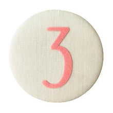 Afbeelding in Gallery-weergave laden, Liezelijn button voor verjaardagskroon - Roze Rosie 3,4,5,6
