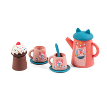 Afbeelding in Gallery-weergave laden, Lilliputiens Badspeelgoed - Jeanne de Kat Theeset - 83662